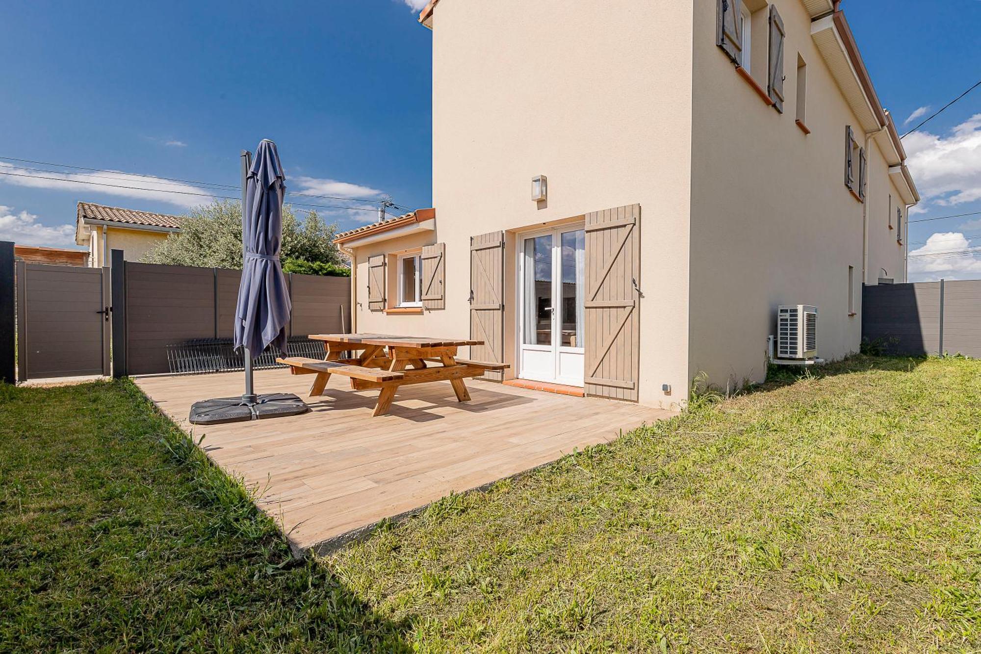 Belle Maison Climatisee - Meet - Aeroscopia - Tramway Aussonne Zewnętrze zdjęcie